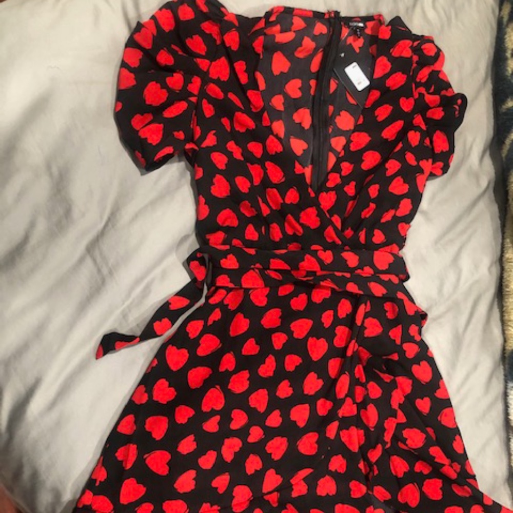 Short Dress with tie waist